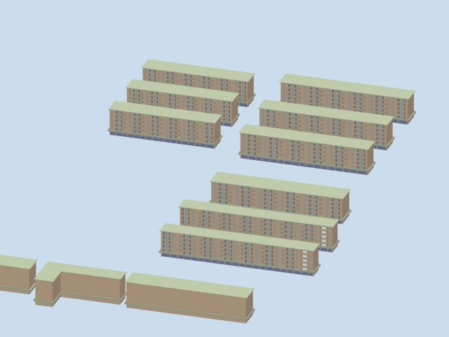 Urban planning – commercial buildings 251 3D Model