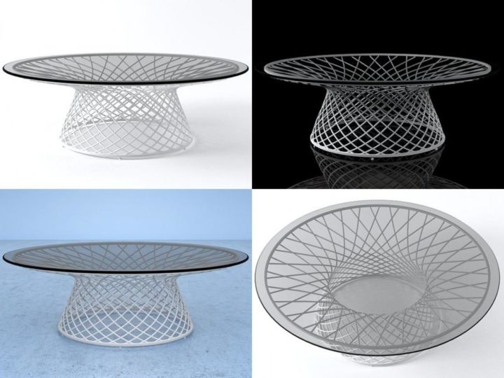 Heaven Occasional Table 496 3D Model