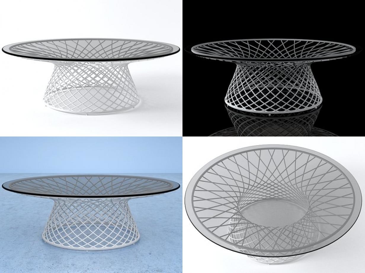 Heaven Occasional Table 496 3D Model