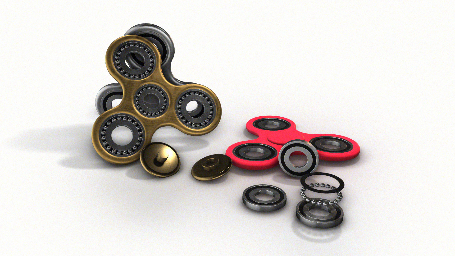 Fidget Spinner 3D Model
