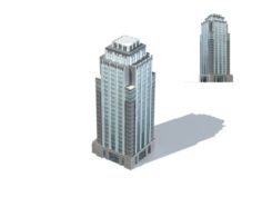 City – high-rise office 39 3D Model