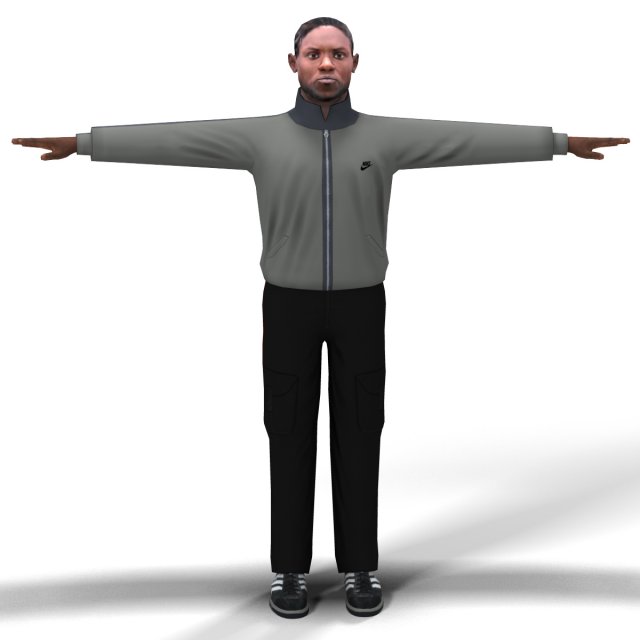 Casual Male 04 3D Model