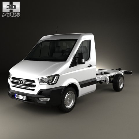 Hyundai H350 Cab Chassis 2015 3D Model