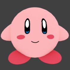 Kirby						 Free 3D Model