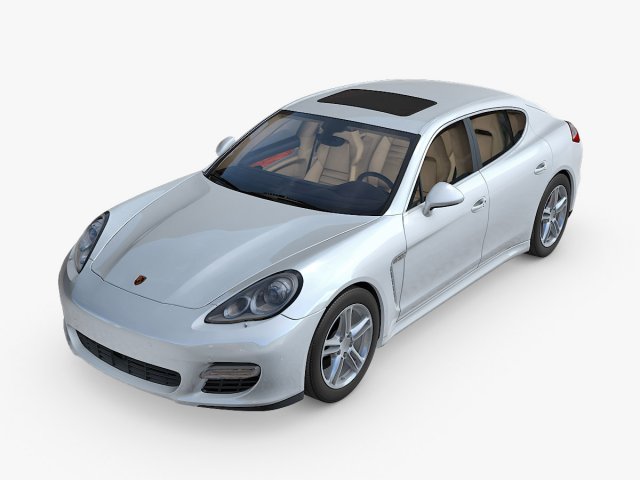 Porsche Panamera 3D Model