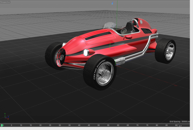 A FV Car 3D Model