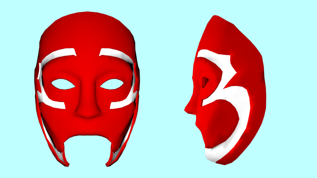 Mask Johnny 3 Tears from the album Five 5 2017 Hollywood Undead 3D Model