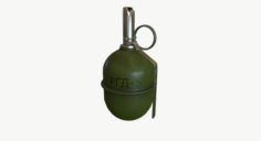 Grenade RGD-5 CIS 3D Model