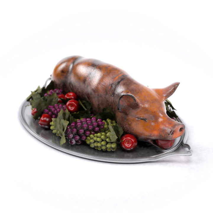 Roasted Pork HQ 3D Model