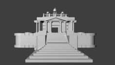 Ancient temple of the goddess 3D Model