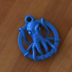 Cthulhu keychain 4 3D Print Model