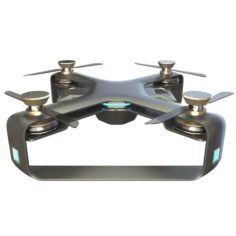 Concept Racing drone vray 3d model 3D Model