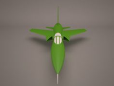 Military Aircraft 55 3D Model