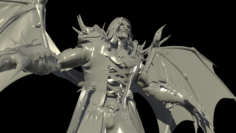 Old vampire High Poly 3D Model