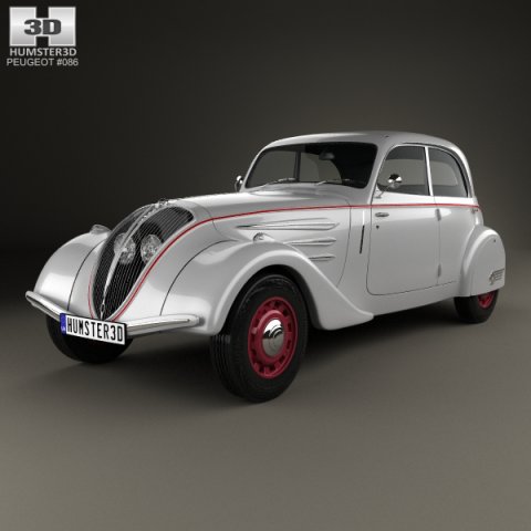 Peugeot 402 Legere 1935 3D Model