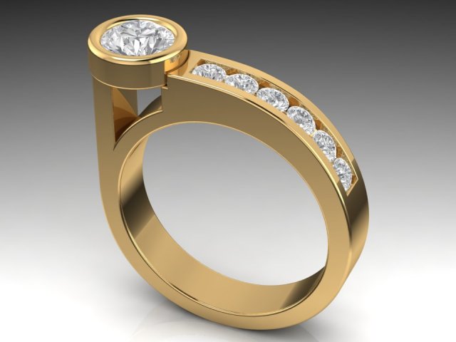 New design ring 3D Model