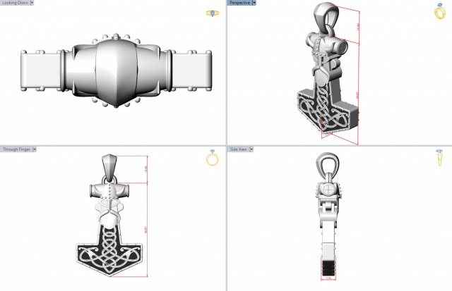 Hammer of torus 3D Model