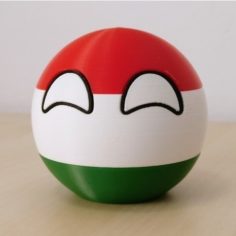 Hungaryball 3D Print Model