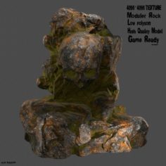 Skull Rock 9 3D Model