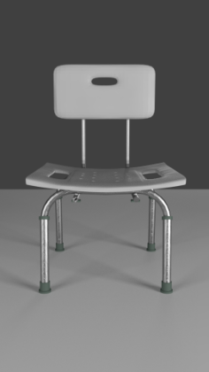 Bathroom Chair 3D Model