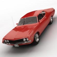 Ford Torino 1970 3D Model