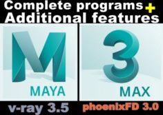 Maya3dsmax 2017extras FULL 3D Model