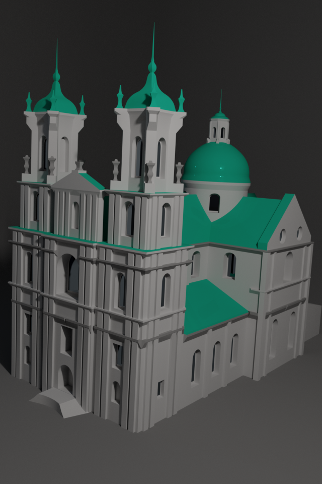 Farny Church 3D Model