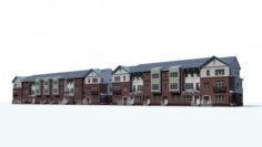 Urban architecture – private villas 35 3D Model