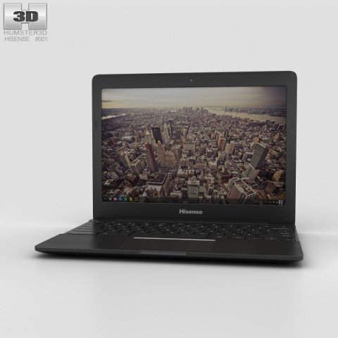 Hisense Chromebook Black 3D Model