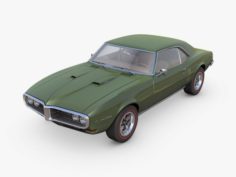 Pontiac Firebird 1968 3D Model