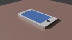 Low Poly iPhone Model 3D Model