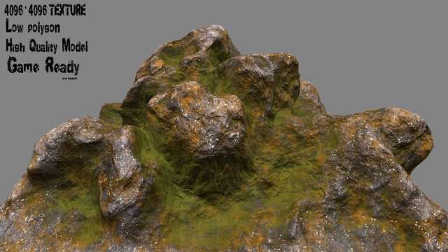 Rock 14 3D Model