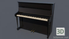 3D-Model 
Upright Piano