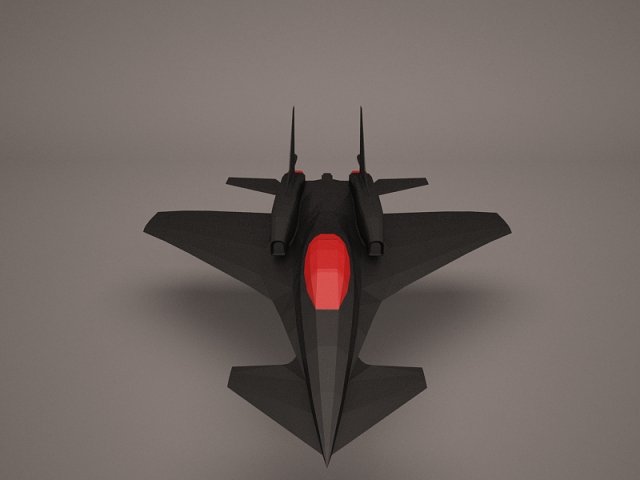 Military Aircraft 50 3D Model