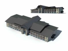 City – multi-storey commercial office building 87 3D Model