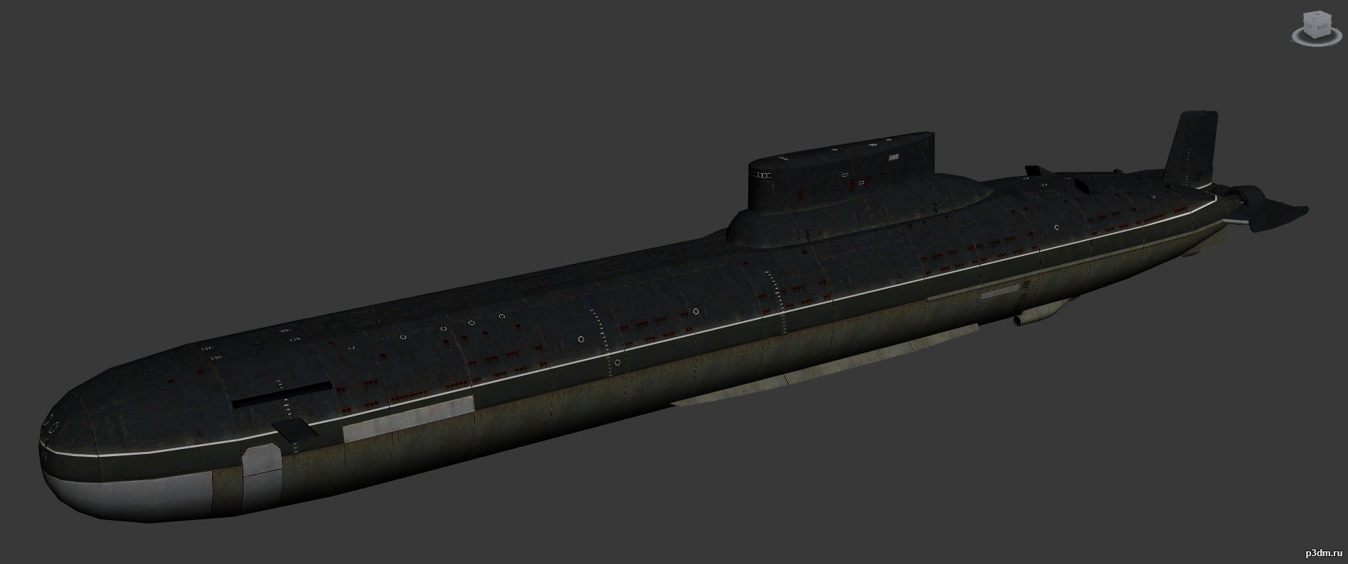 Мод тайфун. 3d модель Typhoon-class Submarine. Typhoon-class Submarine 3d model. Подводная лодка 3д. Подводная лодка Яуза 3д модель.