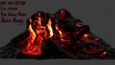 Lava rock 18 3D Model