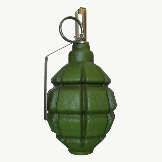 Grenade F1 CIS 3D Model