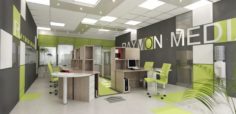 Office space 3D Model