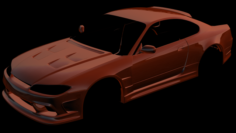 Nissan Silvia S15 Vertex Bodykit 3D Model