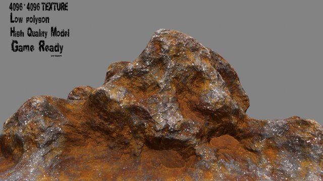 Rock 13 3D Model