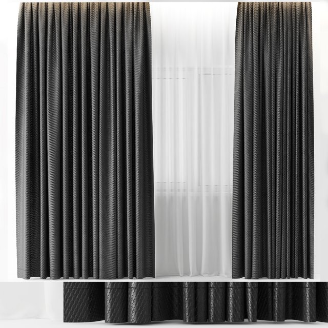 Rubber curtains 3D Model