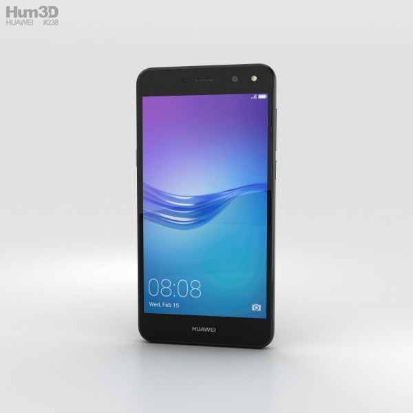 Huawei Y6 Gray 3D Model