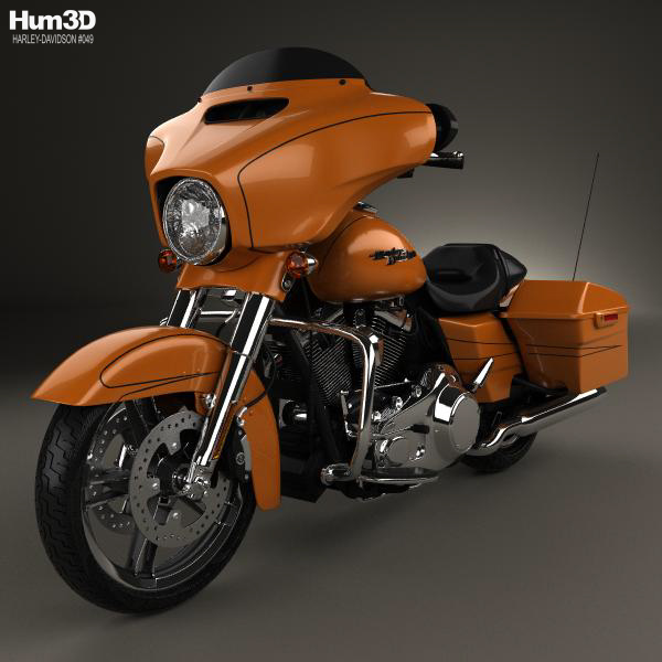 Harley-Davidson FLHXS Street Glide Special 2014 3D Model