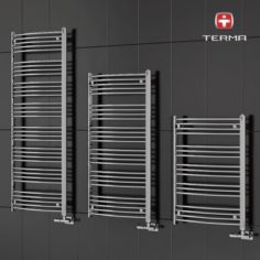 Heated towel rail Terma Domi 3D Model