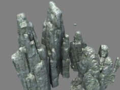 3D mountain rock 3D Model