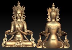 Thailand Buddha 3D Model