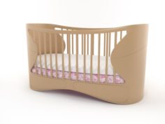 Crib baby 3D Model