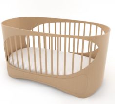 Baby crib 3D Model