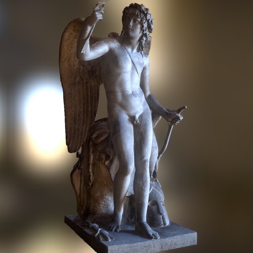 Cupid Triumphant						 Free 3D Model